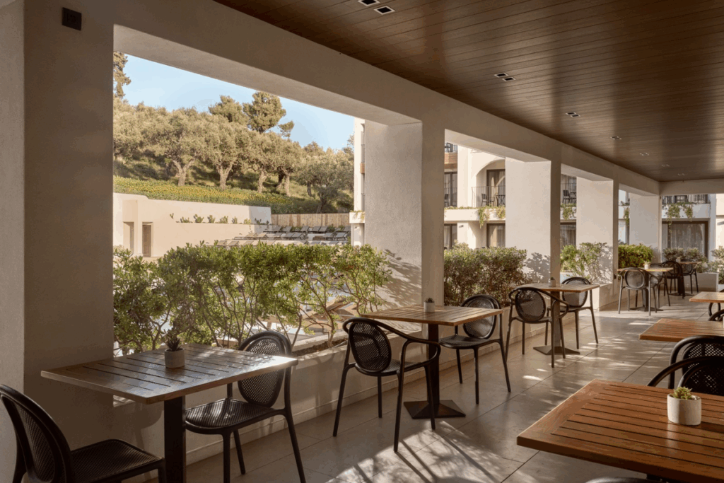terrace seating